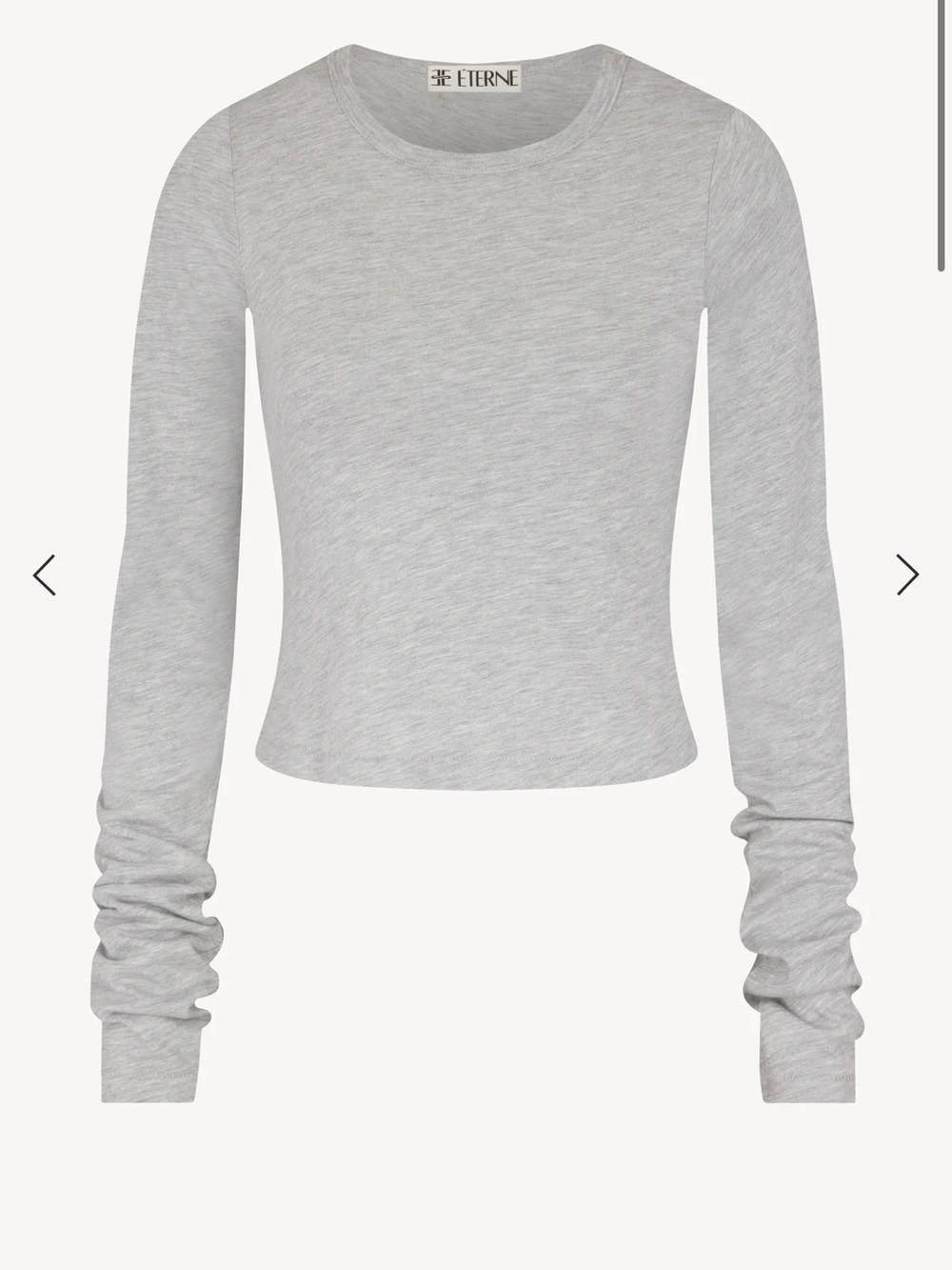 Eterne Long-Sleeve baby tee